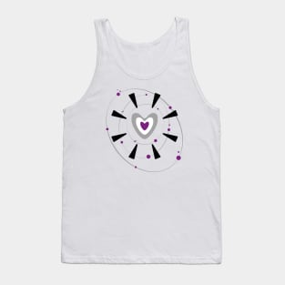 Orbit my heart - Asexual Tank Top